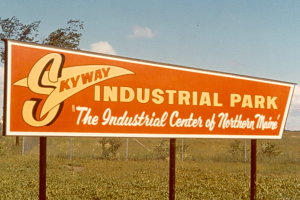 Skyway Industrial Park Sign circa 1961